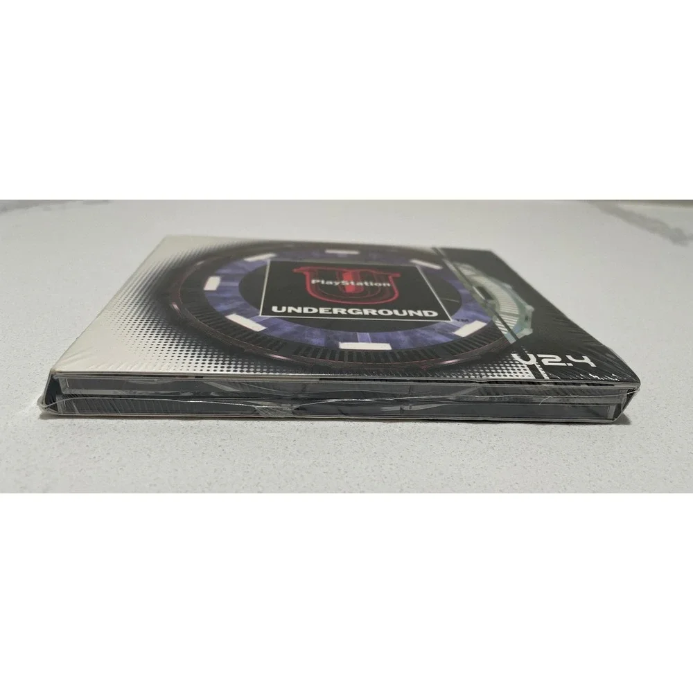 Sony PlayStation Underground V2.4 CD Magazine PS1 Demo Disc Factory Sealed NEW